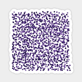 Color Rain Purple Magnet