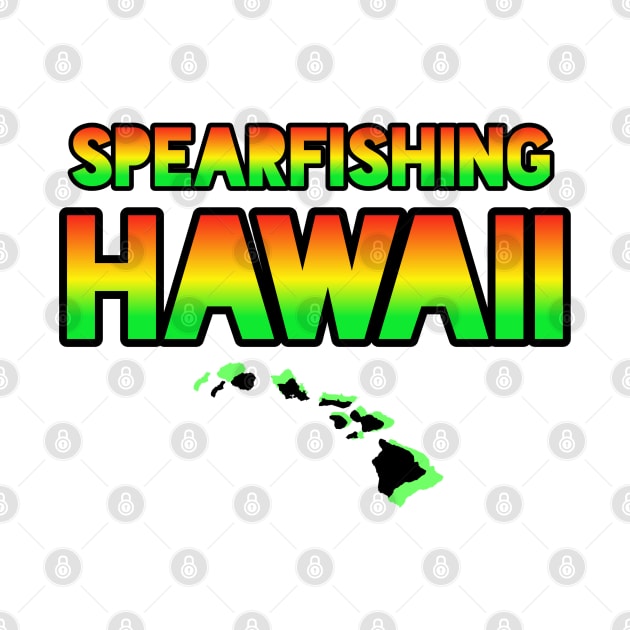 Spearfishing Hawaii by Coreoceanart