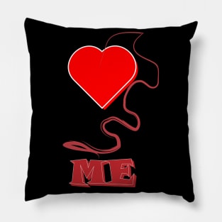 Road To Happiness Me And Your Heart Pillow