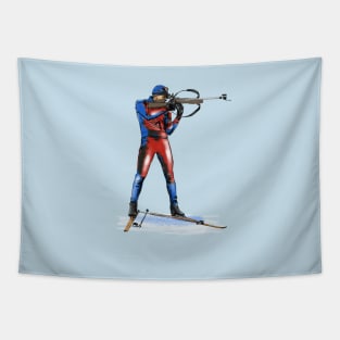 Biathlon Tapestry