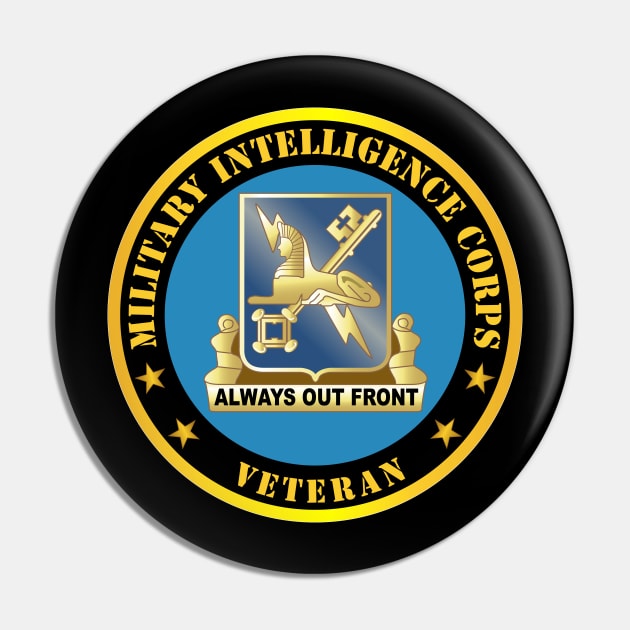 Military Intelligence Corps Veteran Pin by twix123844