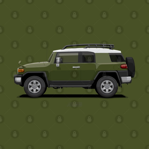 FJ Cruiser Army Green by ARVwerks