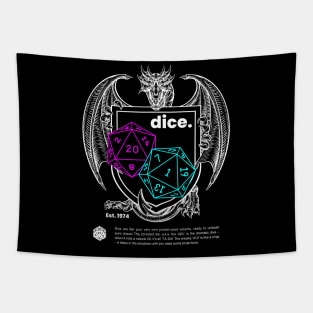 Board Game Dragon Dice Lover Tapestry