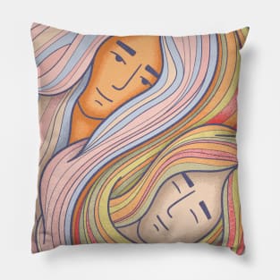 yin and yang Pillow