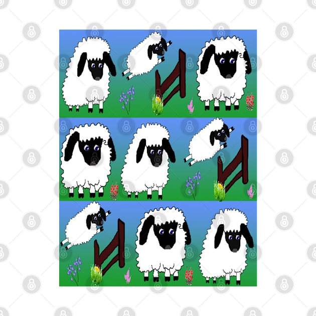 Playful sheep 1 by longford