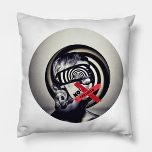 "Eloquent Silence" Pillow