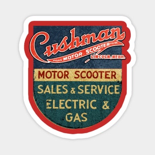 Cushman Vintage electric vehicles USA Magnet