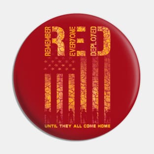 Red until they come home Pin