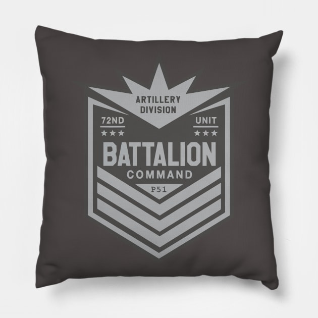 Field Artillery Brigade Pillow by BullBee