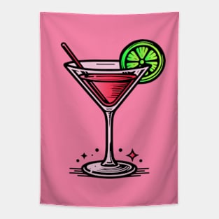 Cosmo Cocktail Tapestry