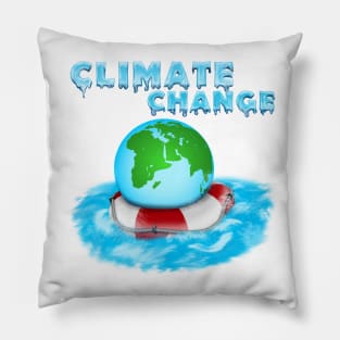 Climate change Pillow