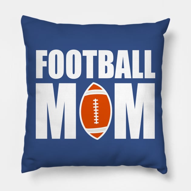 Football Mom,  Football Mama Pillow by slawers