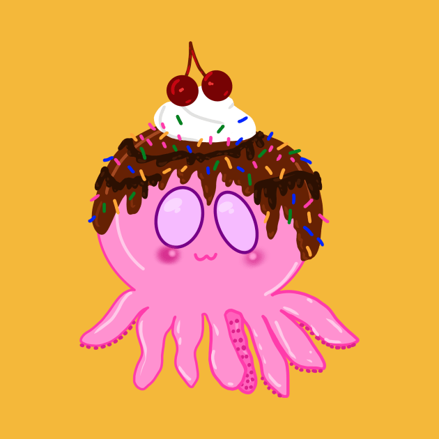 Ice Cream Octopus by Witchvibes