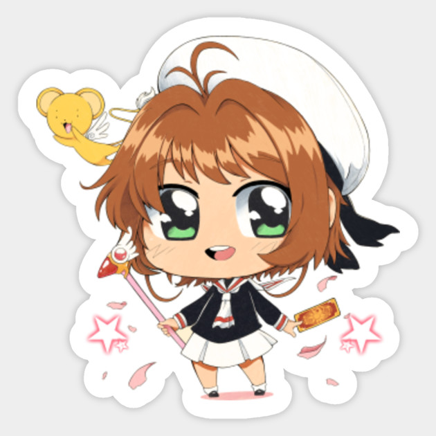 Sakura Card Captors Sakura Card Captor Sticker Teepublic