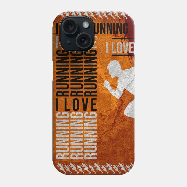 I love running, runner Phone Case by Nana On Here