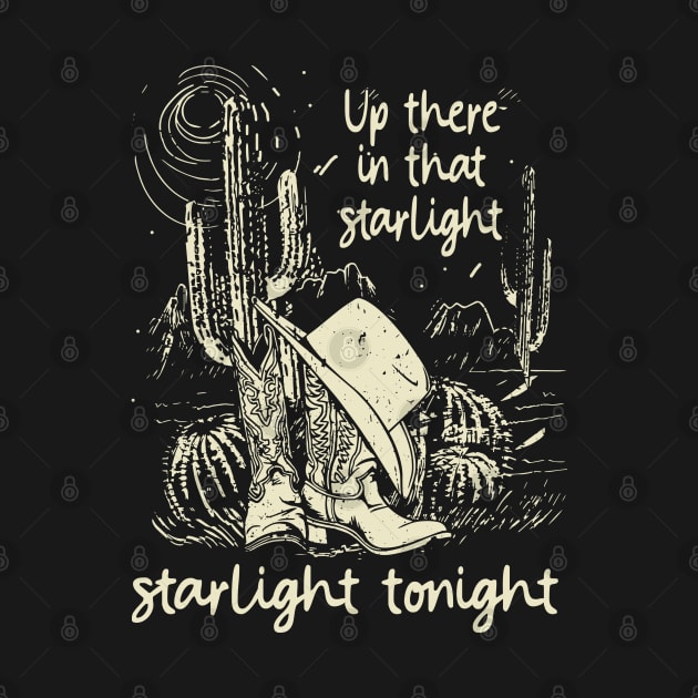 Up There In That Starlight, Starlight Tonight Cactus Cowboy Boots & Hat Musics by Chocolate Candies