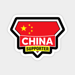 China Super Flag Supporter Magnet