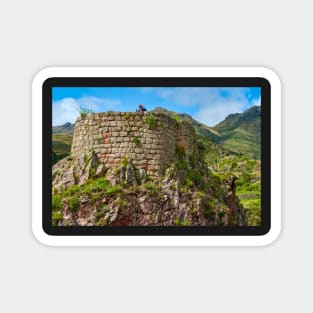 Inca Ruins Pisac Magnet