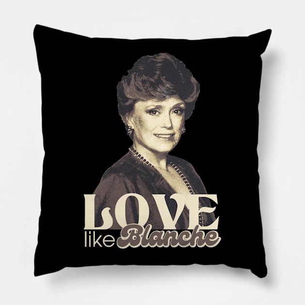 Love Like Blanche Pillow by mia_me