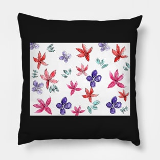 Floral Doodles Pillow