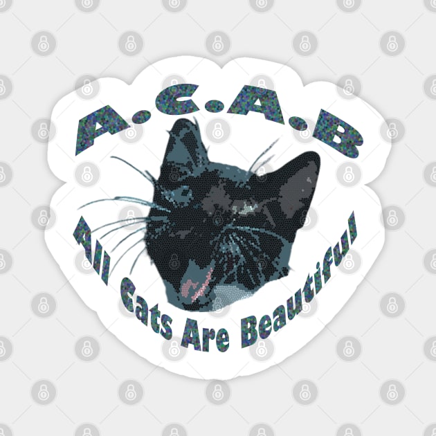 A.C.A.B Magnet by Twrinkle