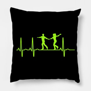 West Coast Swing Heartbeat WCS Pillow