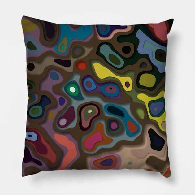 MOSAIC Paper Cut Out Pillow by benelmaallem