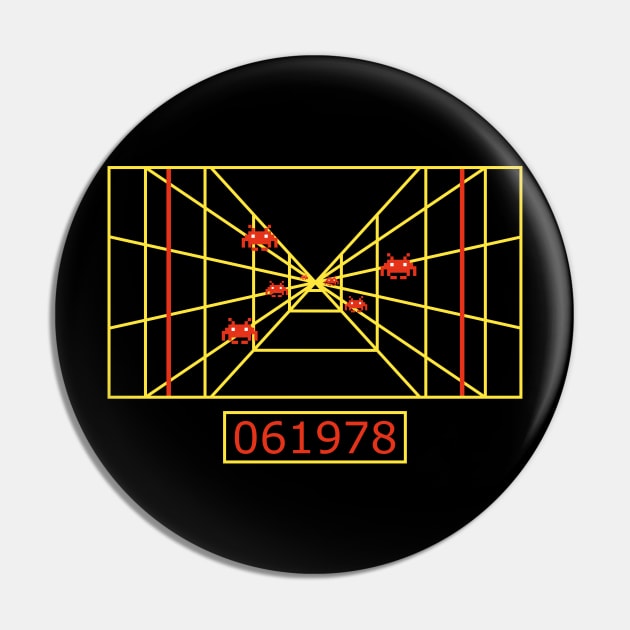 Sci-Fy Space Target Pin by hexweel