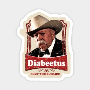 RETRO DIABEETUS I GOT THE SUGARS! Magnet