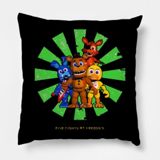 Five Nights At Freddy's Retro Japanese Pillow