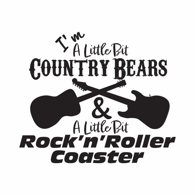 Little Bit Country Bears - Little Bit Rock'n'Roller Coaster by WearInTheWorld
