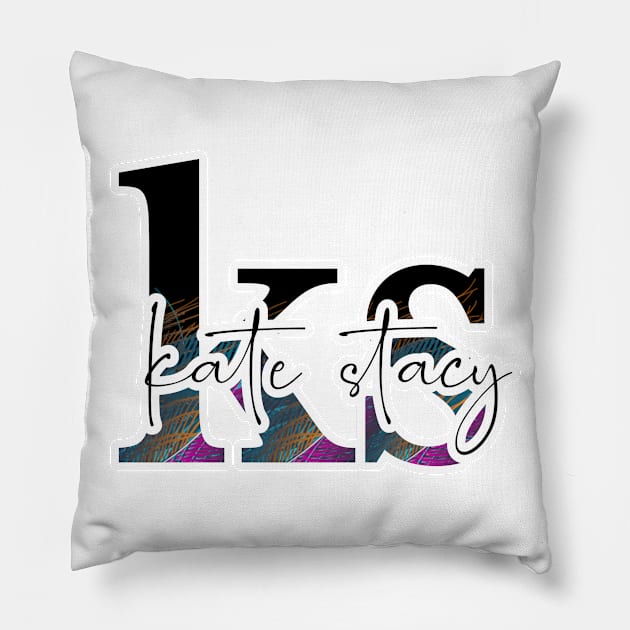 Kate Stacy Alt-Logo Pillow by Kate Stacy