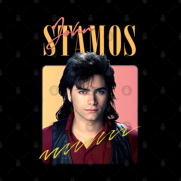 John Stamos ///// 80s Aesthetic Design by DankFutura