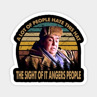 uncle buck retro vintage a lot of people hate this hat art Magnet