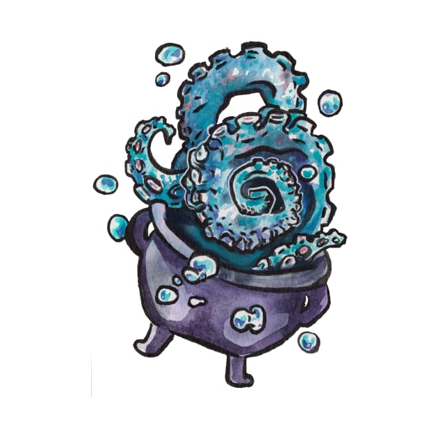 Cauldron Tentacles by JenTheTracy