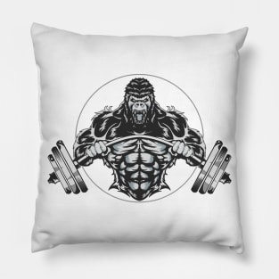 Gym beast Pillow