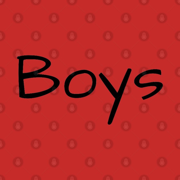 Boys by Artistic Design