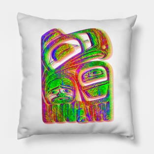 An inca parrot quietly observes Pillow