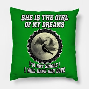 dreams girl Pillow