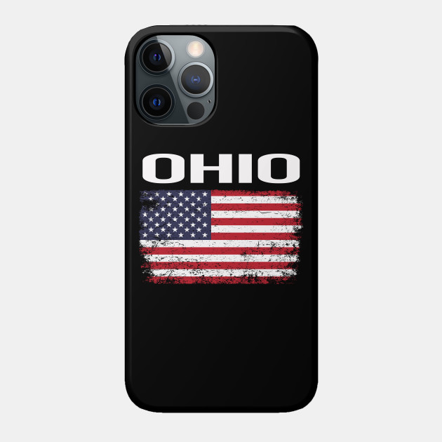 The American Flag Ohio - Ohio - Phone Case