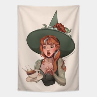 Tea Witch. Tapestry