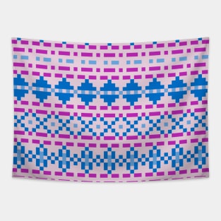 Retro checkered Tapestry