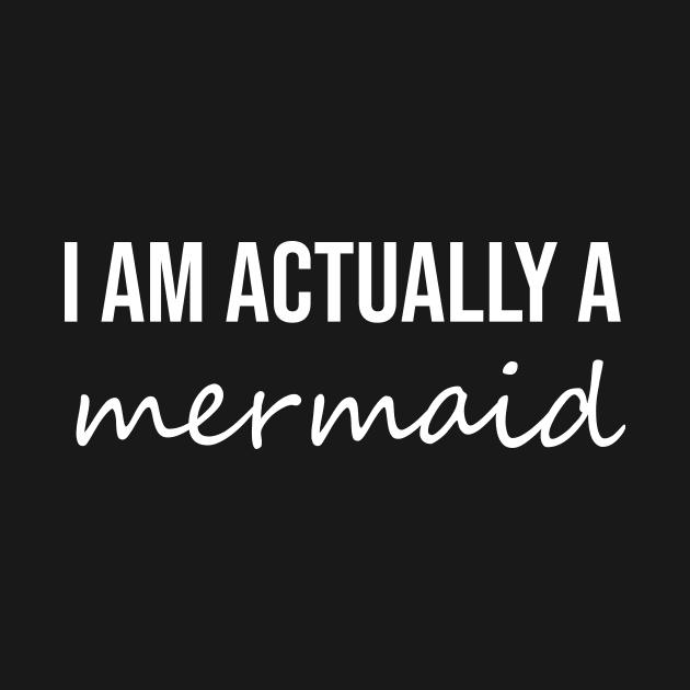I am actually a mermaid by sunima