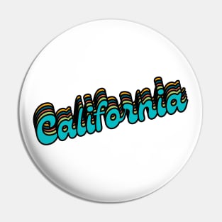 California Rainbow Pin