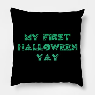 My First Halloween Pillow