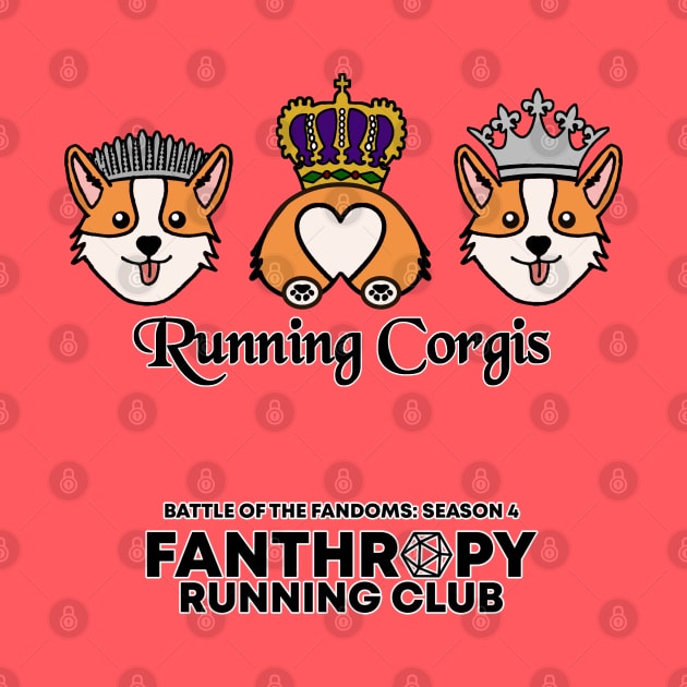 Running Corgis by Fans of Fanthropy