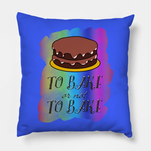 Shakespearean dilemma Pillow by Sinmara