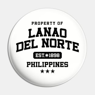 Lanao del Norte - Property of the Philippines Shirt Pin