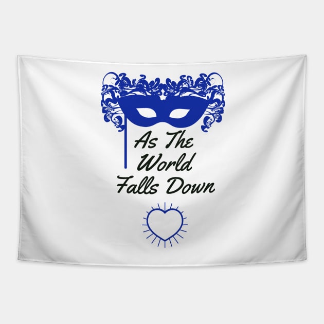 World Falls Down Tapestry by Specialstace83