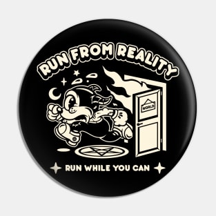 Run From Reality Pin